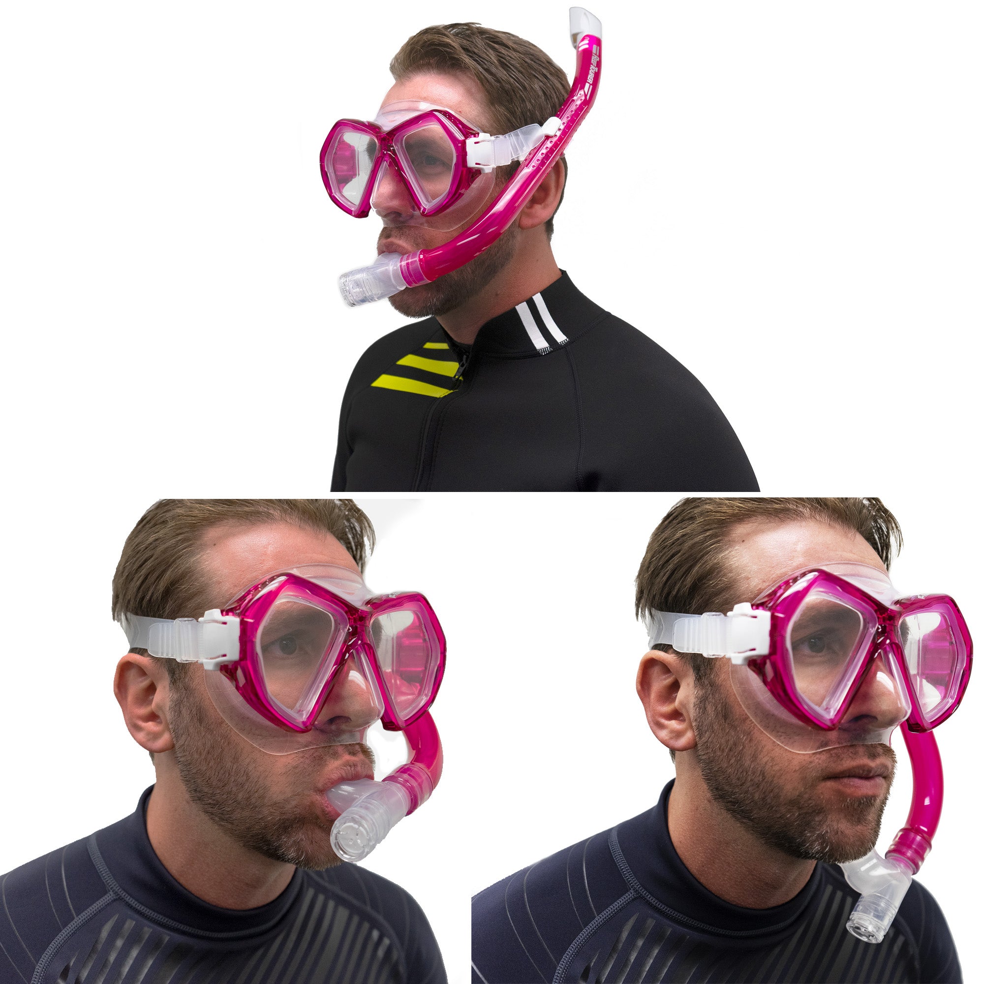 Adult X-Plore 2-Window Mask & Snorkel Combo for Ages 10+, RC0107