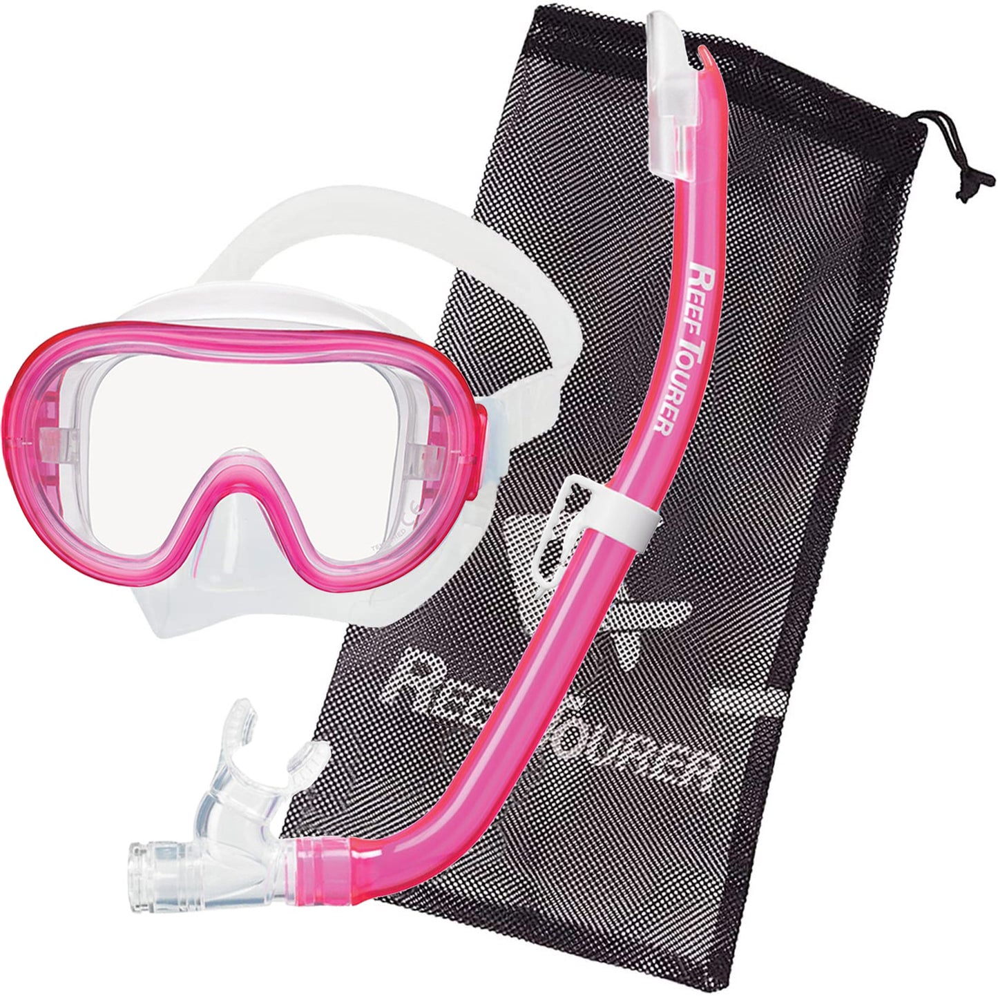 Youth Single-Window Mask & Snorkel Set for Ages 4-9, RC0203