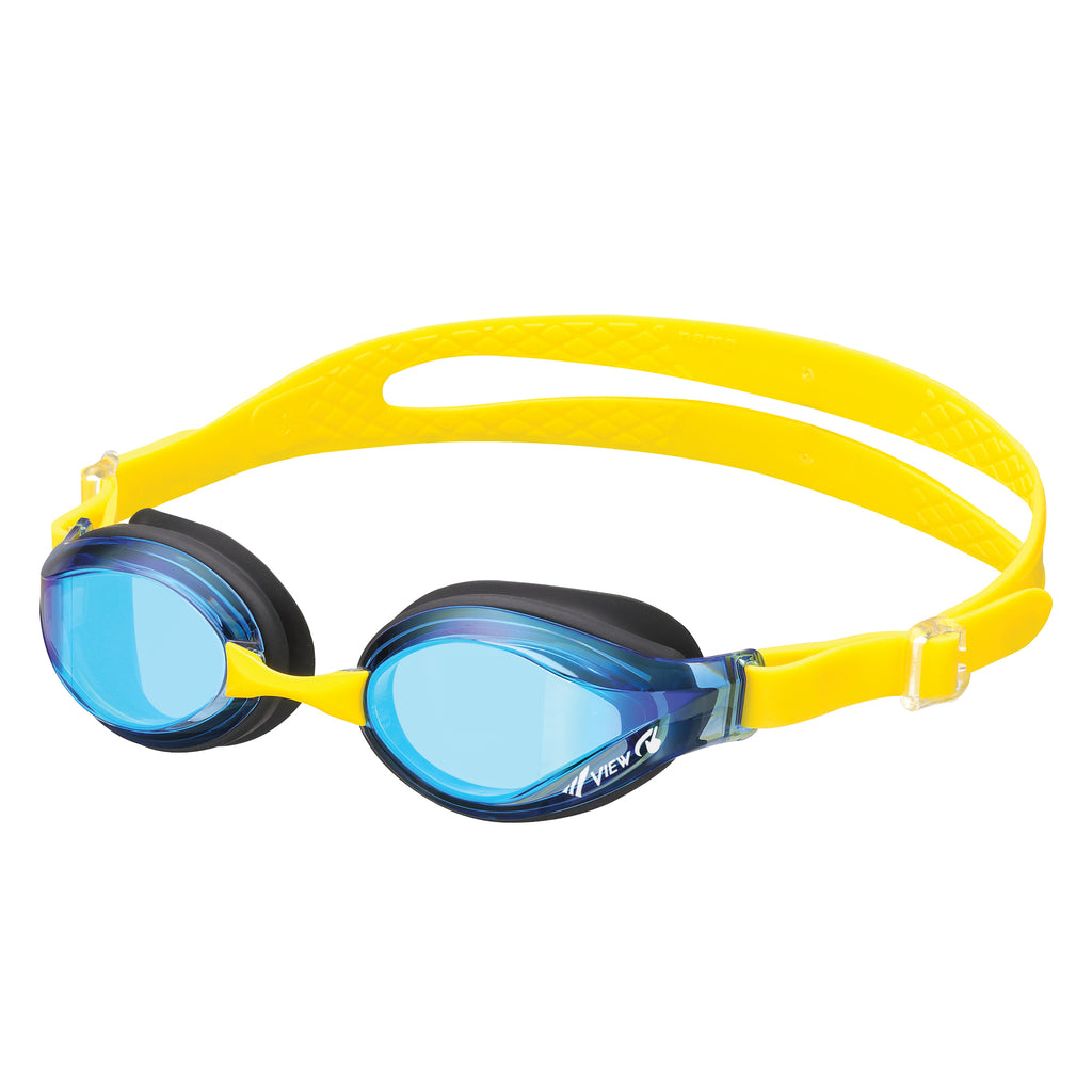 View Junior Swipe Swim Goggles, Aquamarine