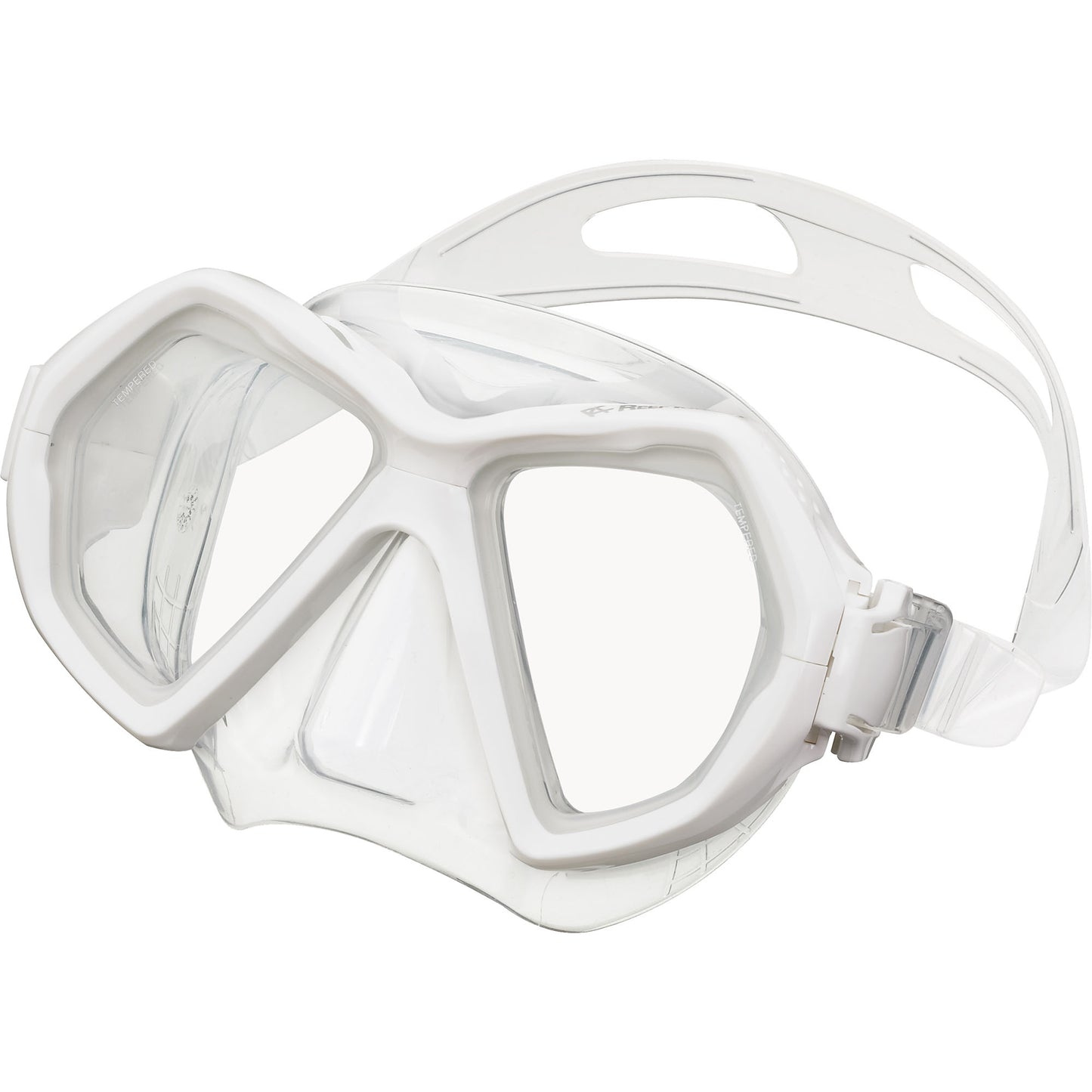 Adult X-Plore 2-Window Snorkeling Mask, White