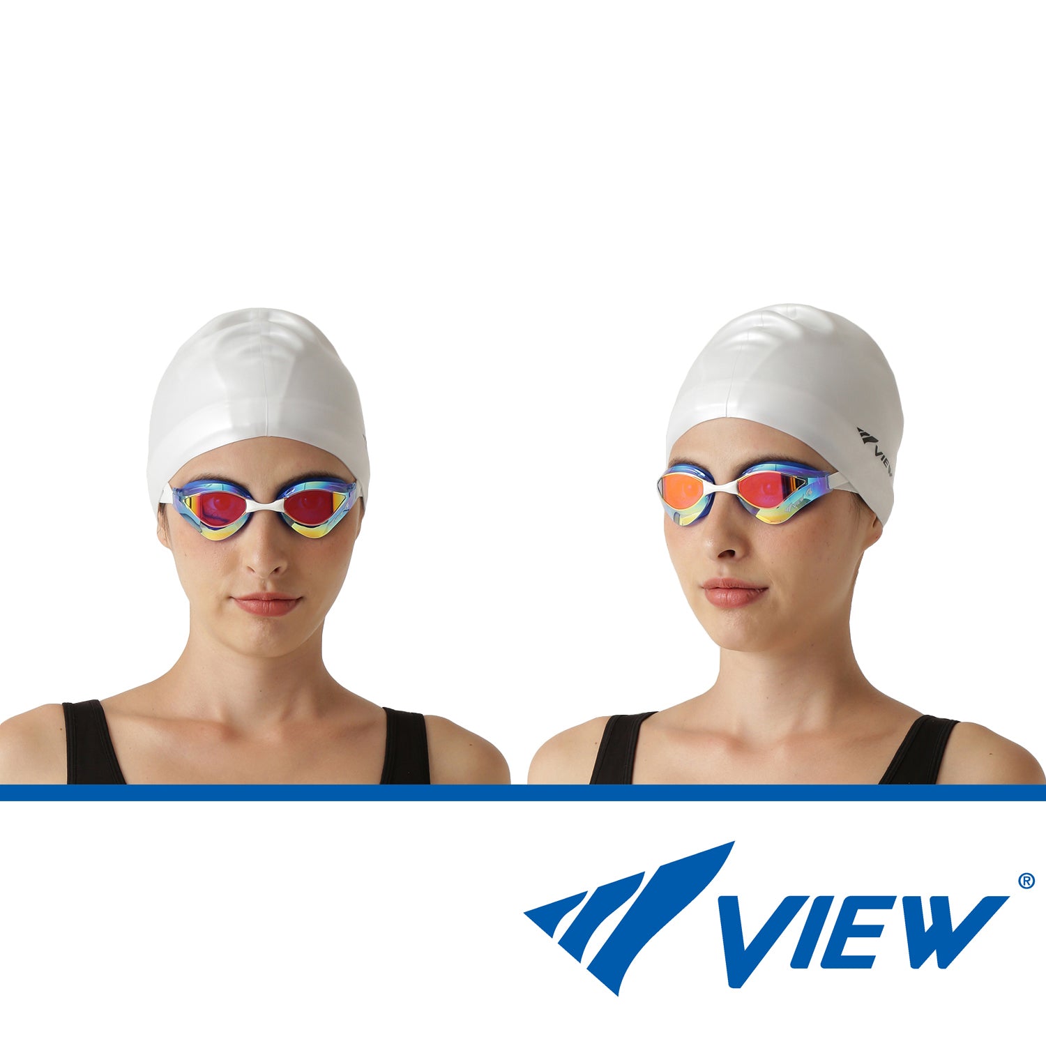 Blade Orca SWIPE Racing Mirrored Swim Goggles, V-230ASAM
