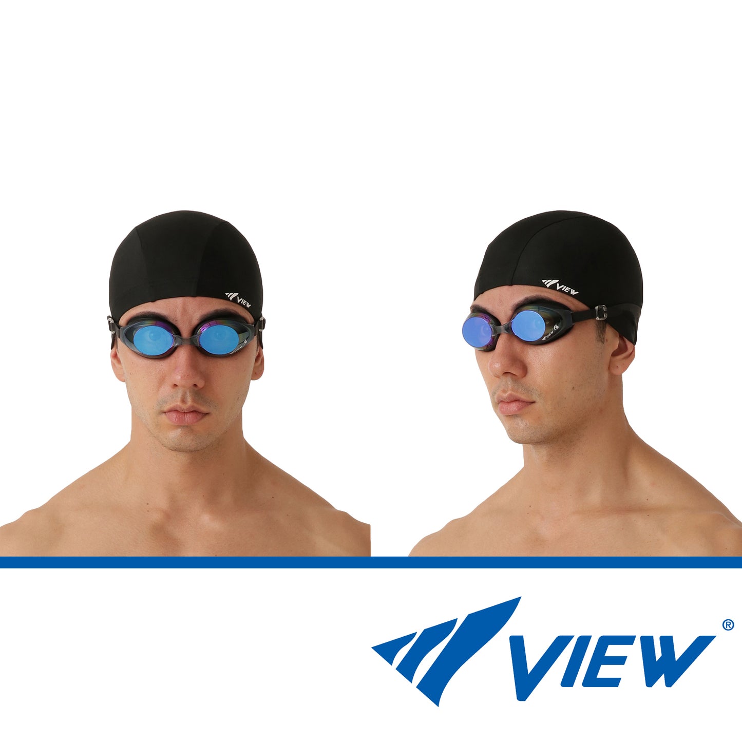 Fitness SWIPE Mirrored Swim Goggles, V-630ASAM