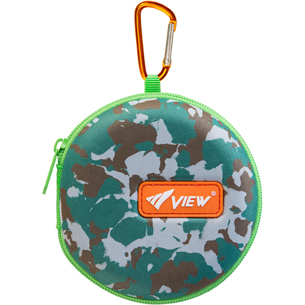 case for swim goggles View Swimming Gear Goggle Case Brown/Green